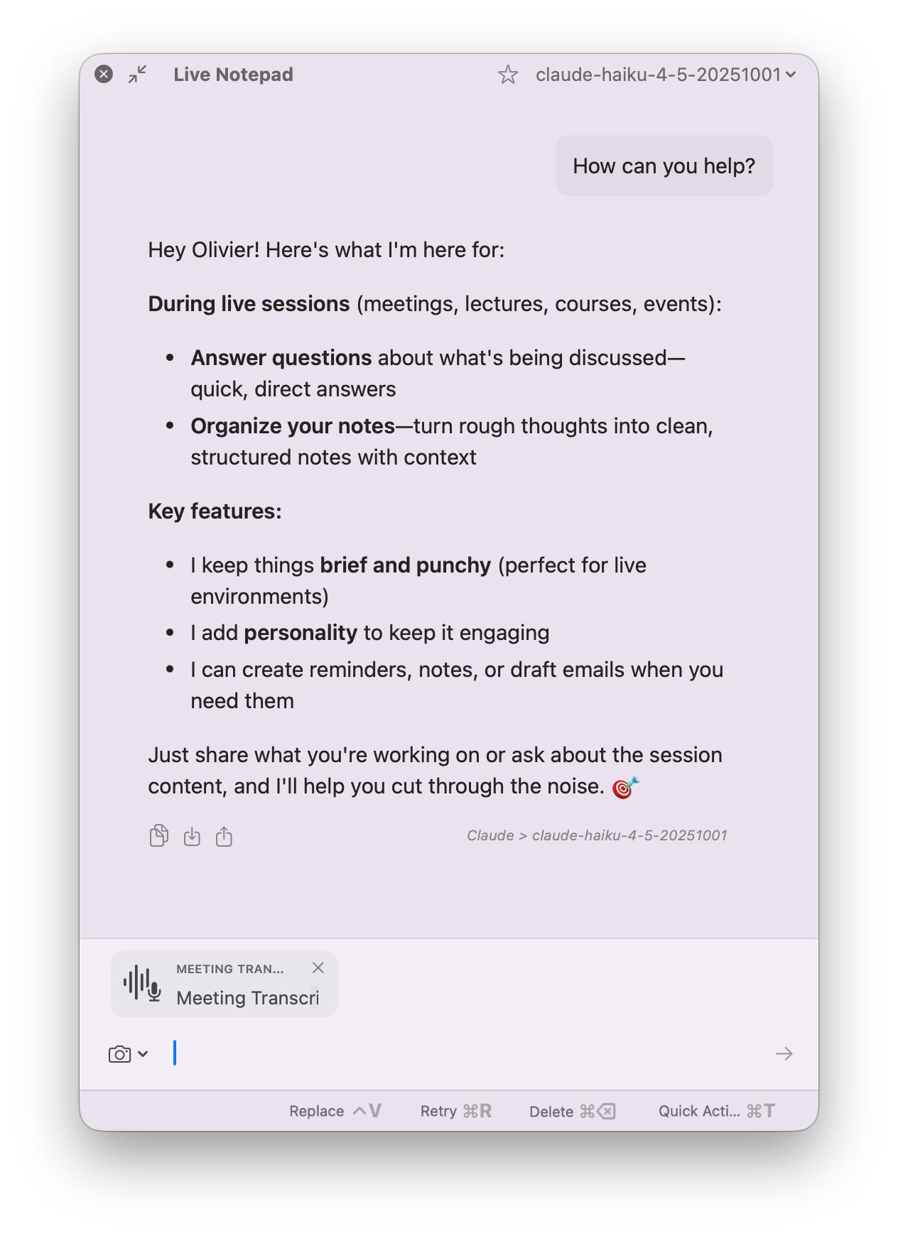 Live Notepad: your meeting's new best friend