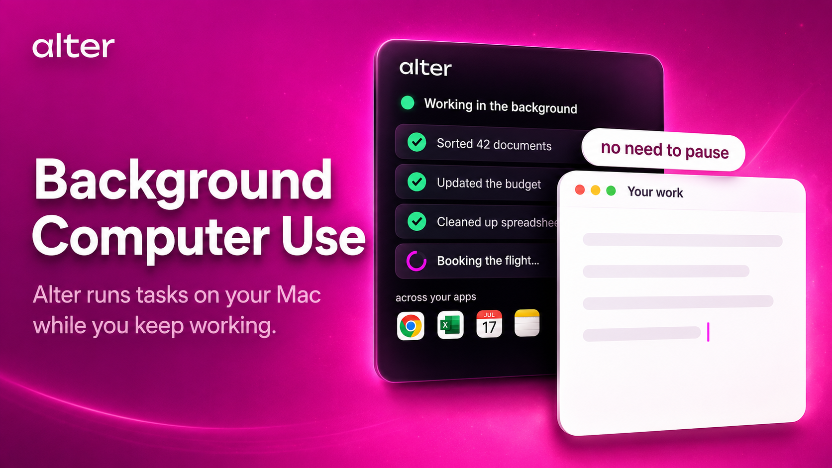 Finally, Background Computer Use